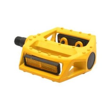 57pwp313y One Piece Alloy Body Pedal - Yellow