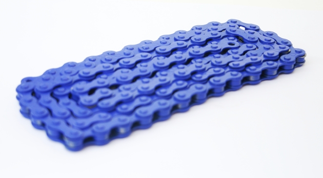 Bicycle Chain Royal Blue 0.5 X 0.12 In.