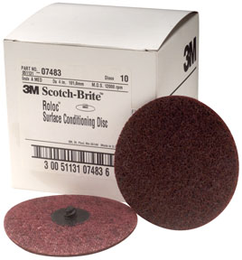 971 6 in. Hookit Film P600 Hookit Finishing Film Disc- 6 in. P600- 100 Discs per Box