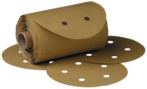 1683 Red Abrasive Stikit Sheet Roll- 2.75 X 25 Yd- P240