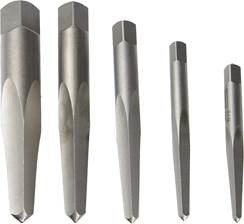 Irwin Hanson 53635 5Pc Screw Extractor 5 Pc. Hanson Straight Flute Screw Extractor Set