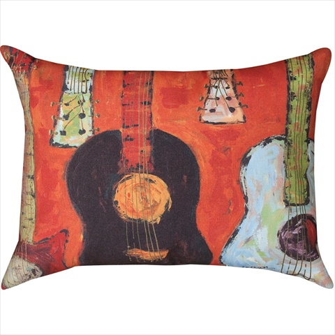 Manual Woodworkers And Weavers Shxstu Strung Up Climaweave Pillow Digitally Printed 24 X 18 In.