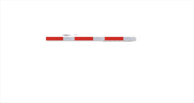 R81301 Conspicuity, 2 In. X 150 Ft. Red-11, White