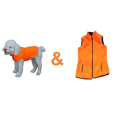 Stella And Me 37xxs Dog Vest, Orange, Xx Small