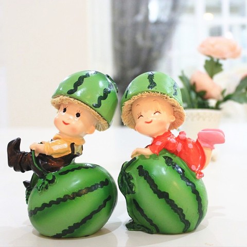 G0001 Watermelon Kids Figurine Decor