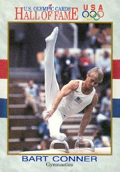 85099 Bart Conner Hall Of Fame Olympic Card Gymnastics 1991 Impel No .82