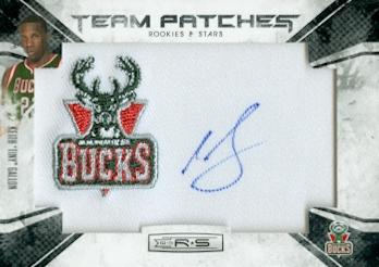 103430 Keith Tiny Gallon Autographed Basketball Card Milwaukee Bucks 2010 Panini Rookies And Stars No. 149