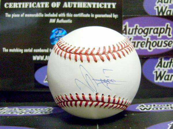 103486 Kaz Ishii Autographed Baseball Mlb Hologram