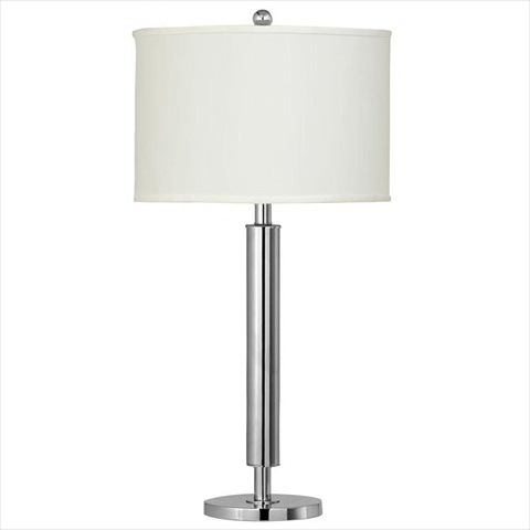 Bo-2004tb 150 W 3 Way Neoetric Table Lamp, Brushed Steel Finish