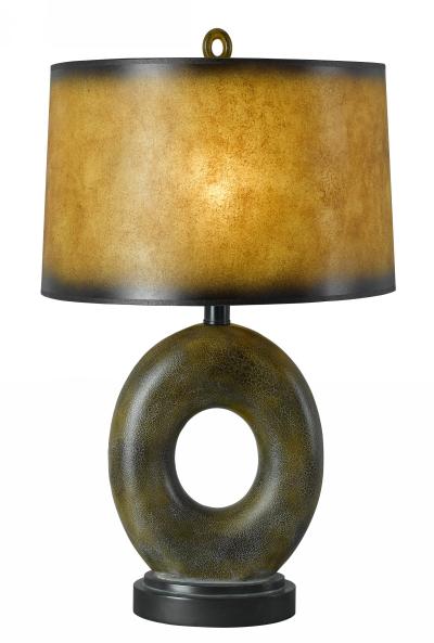 150 W 3 Way Antique Donut Table Lamp