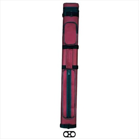 Ac22 Burgundy Action - 2 - 2 Oval Burgundy Carrying Case