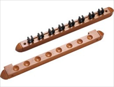 8 Cue Wall Rack - 2 Pc Clips