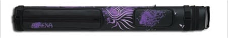 Athc02 Pool Cues Athena Case 02 Purple - 2 X 2 In.