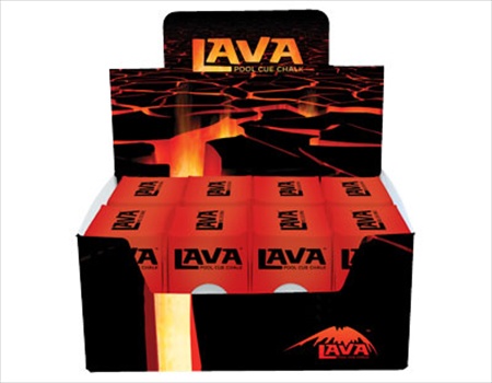 Chlava16 Rust Lava Chalk Display Box - 16 Personal Size Boxes