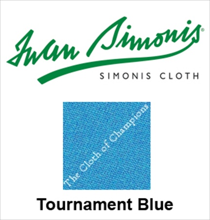 Clshr8 Blue Simonis 860 High Resistance Cloth - 8 Ft Cut Tournament Blue