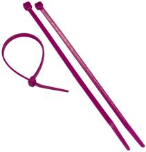 Purple Nylon Cable Ties 50lb 8 In. Pack Of 100