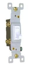 82011 Toggle Switch White 15a-120 - 277v