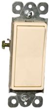 82053 Decorator Switches Almond Single Pole 15a-120 - 277v
