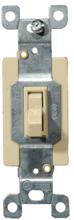 82020 Commercial Single Pole Toggle Switch Ivory 20a-120 - 277v