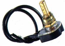 70200 Push Canapy Brass Spst On-off