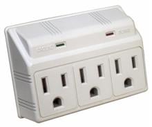 3 Outlet Wall Outlet Surge Protector