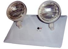 73158 Recessed Twin Head Emergency Lighting Units White
