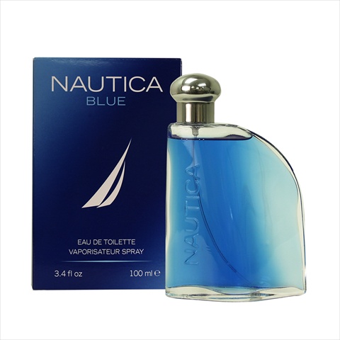 Coty Us Mens Nautica Blue For Men 3.4 Oz. Eau De Toilette Spray By Nautica