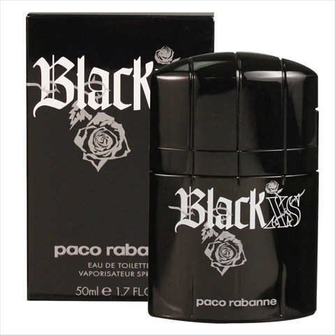 Mens Paco Black Xs For Men 1.7 Oz. Eau De Toilette Spray By Paco Rabanne