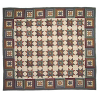 Qtctsr Cottage Star, Quilt Twin 65 X 85 In.