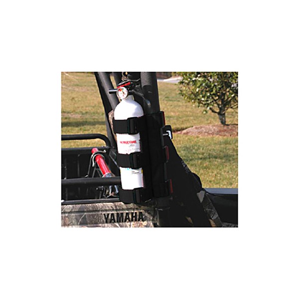 Rugged Ridge 63305.21 UTV Fire Extinguisher Holder Black Rugged Ridge 63305.21 UTV Fire Extinguisher Holder Black