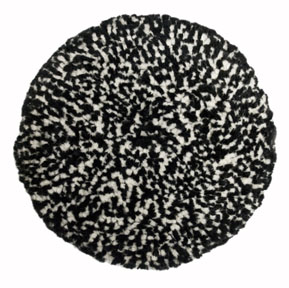 890146 Black And White Wool Compounding Pad