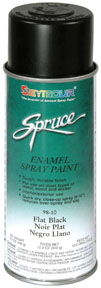 Seymour Of Sycamore 98-10 Spruce General Use Spray Paint, Flat Black