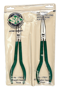 Sk Hand Tool 17832 2 Pc.extra Long Needle Nose Pliers Set