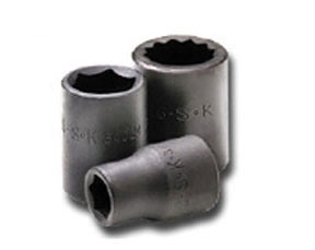 34024 0.5 In. Drive, 6-point Standard Fractional Impact Socket - 0.75 In.