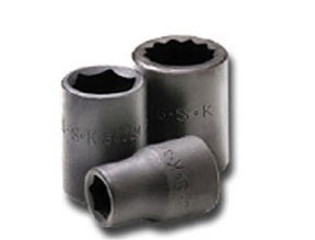 34028 0.5 In. Drive, 6-point Standard Fractional Impact Socket - 0.8 8 In.