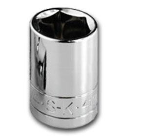 Sk Hand Tool 40114 0.5 In. Drive, 6-point Standard Fractional Socket - 0.4 4 In.