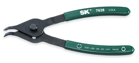 Sk Hand Tool 7628 45 Degree Tip Convertible Retaining Ring Pliers