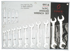 9914 14 Pc Angles Wrench Set