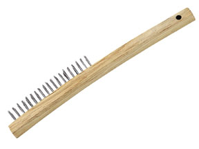 1423-0082 Scratch Brush Long Handle S.s.