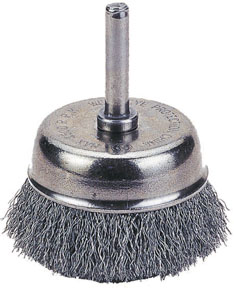 1423-2107 Cup Brush 2 0.5 In. Crimped Wire