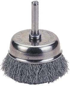 1423-2108 Cup Brush 2.5 In. Crimped Wire