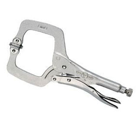 11sp Locking Clamp With Swivel Pads, 11 In. To 275 Mm.