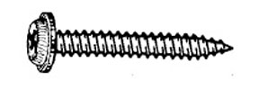 W & E Sales 2325 Phillips Pozidrive Round Washer Head Screw-Ab Gm and Ford Products- 80 and Up Black Package Of 50 W & E Sales 2325 Phillips Pozidrive Round Washer Head Screw-Ab Gm and Ford Products- 80 and Up Black Package Of 50