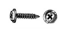 W & E Sales 2345 no.8 15 X 0.75 in. Phillips Flat Top Washer Head Self-Piercing Screw Black Package Of 100 W & E Sales 2345 no.8 15 X 0.75 in. Phillips Flat Top Washer Head Self-Piercing Screw Black Package Of 100
