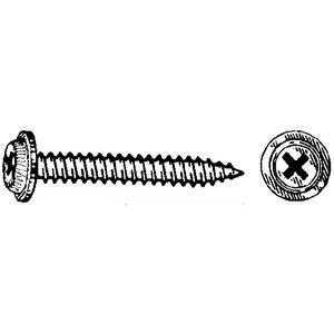 W & E Sales 2922 Phillips Round iflat Topi Washer Head Sheet Metal Screws-Ab no.10 x 16 x 1 in. Package Of 50 W & E Sales 2922 Phillips Round iflat Topi Washer Head Sheet Metal Screws-Ab no.10 x 16 x 1 in. Package Of 50