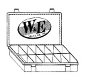 W & E Sales PD-125 Plastic Dispenser Assortment Polypropylene Box 1 1 X 6.7 5 X 1.75 in. W & E Sales PD-125 Plastic Dispenser Assortment Polypropylene Box 1 1 X 6.7 5 X 1.75 in.