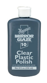 M1008 Mirror Glaze Clear Plastic Polish, 6 Oz.