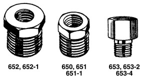 653-4 Brass Reducer And Adapter Bushings