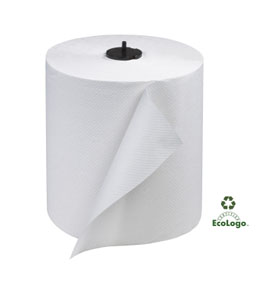 290089 Advanced Hand Roll Towel, White