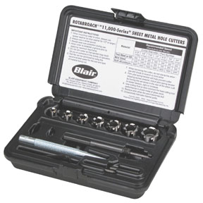 Blair Equipment Blr-11090 Rotabroach Cutter Kit, Fractional